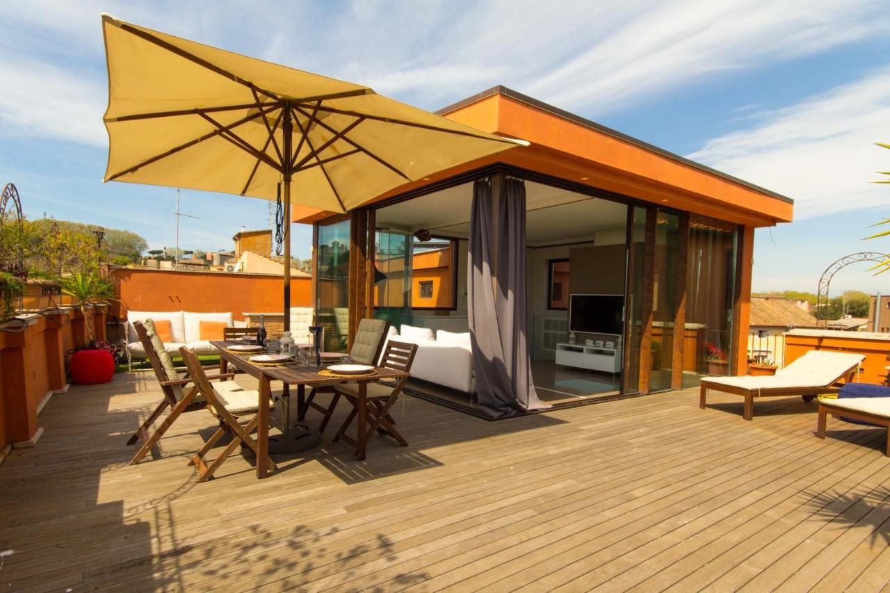 Pelliccia 11 Trastevere Penthouse Roma Dış mekan fotoğraf