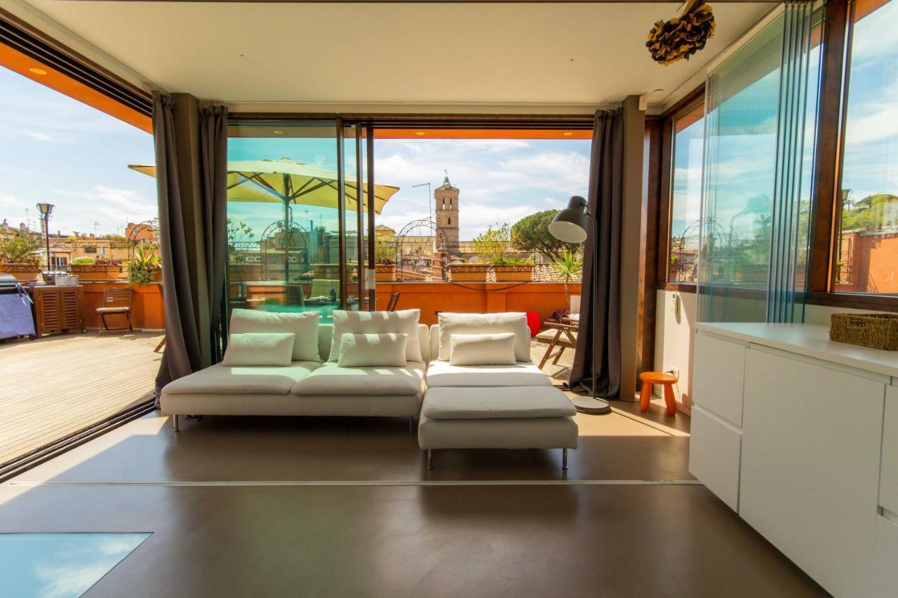 Pelliccia 11 Trastevere Penthouse Roma Dış mekan fotoğraf