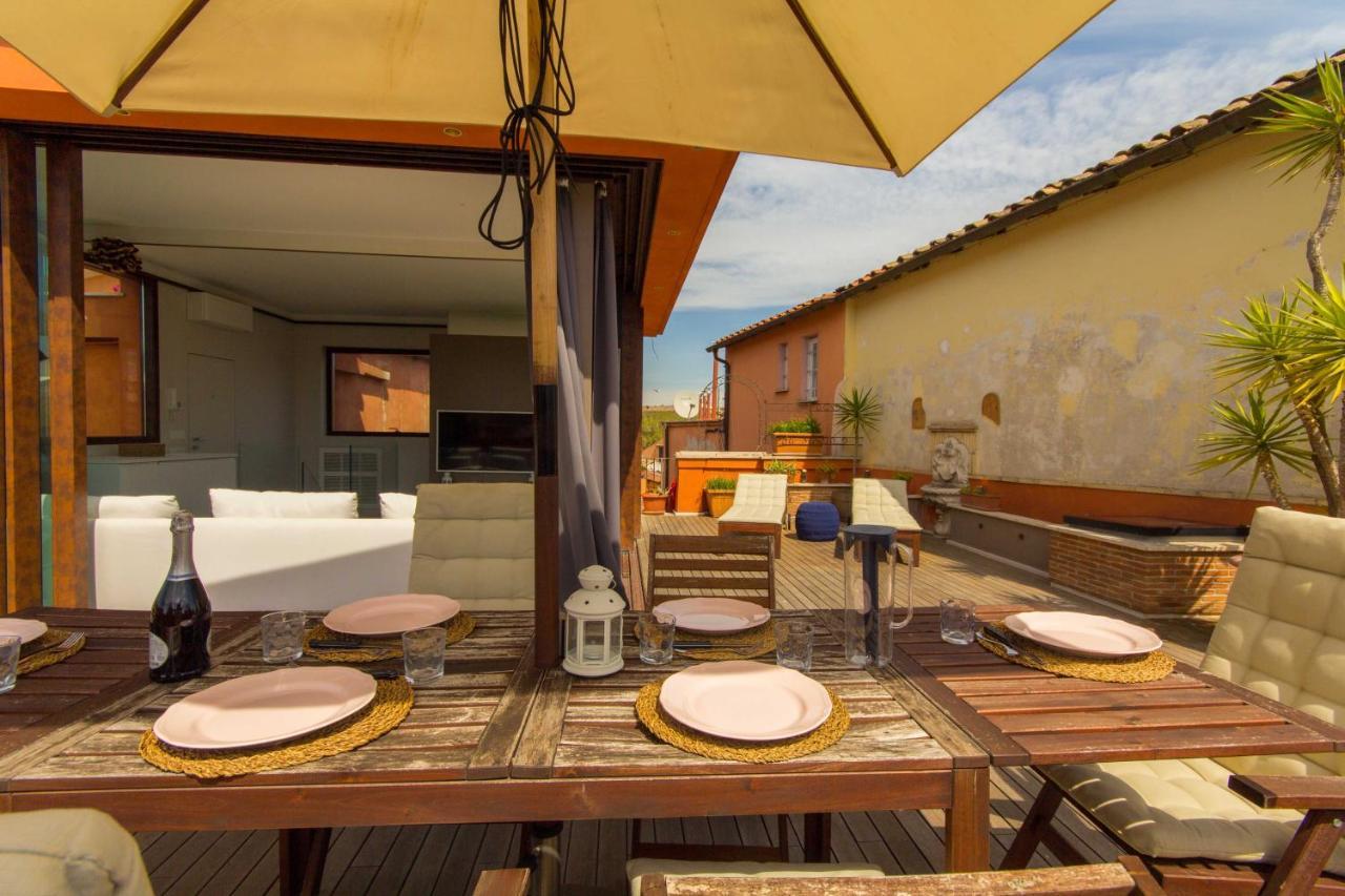 Pelliccia 11 Trastevere Penthouse Roma Dış mekan fotoğraf