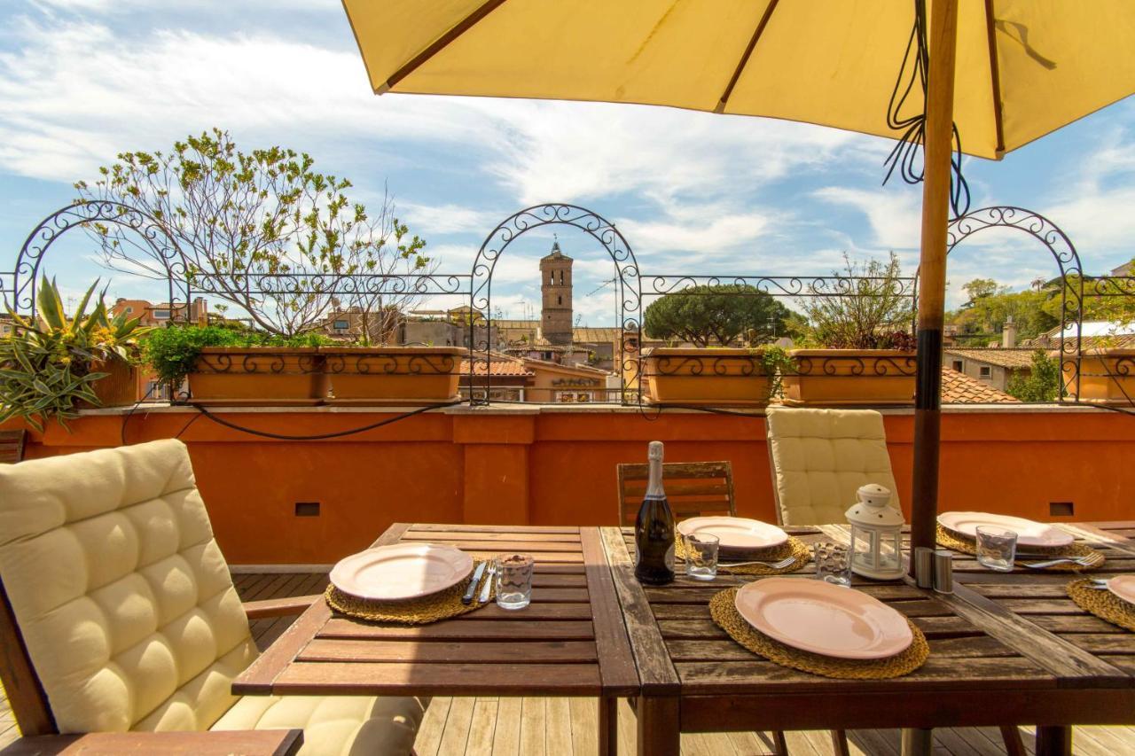 Pelliccia 11 Trastevere Penthouse Roma Dış mekan fotoğraf