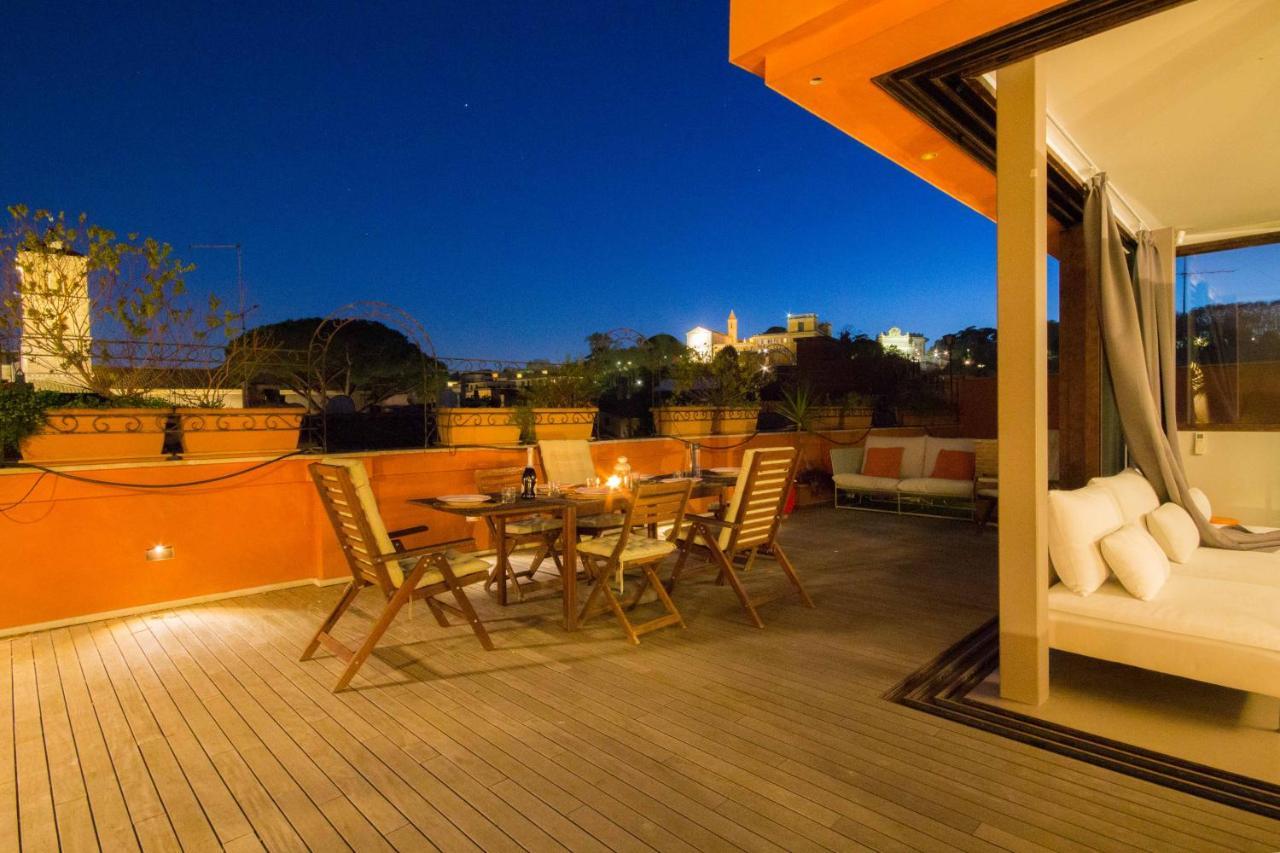 Pelliccia 11 Trastevere Penthouse Roma Dış mekan fotoğraf