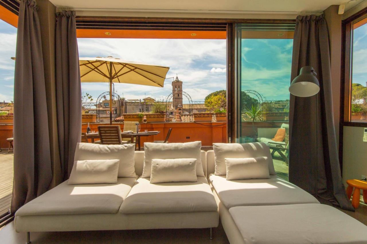 Pelliccia 11 Trastevere Penthouse Roma Dış mekan fotoğraf